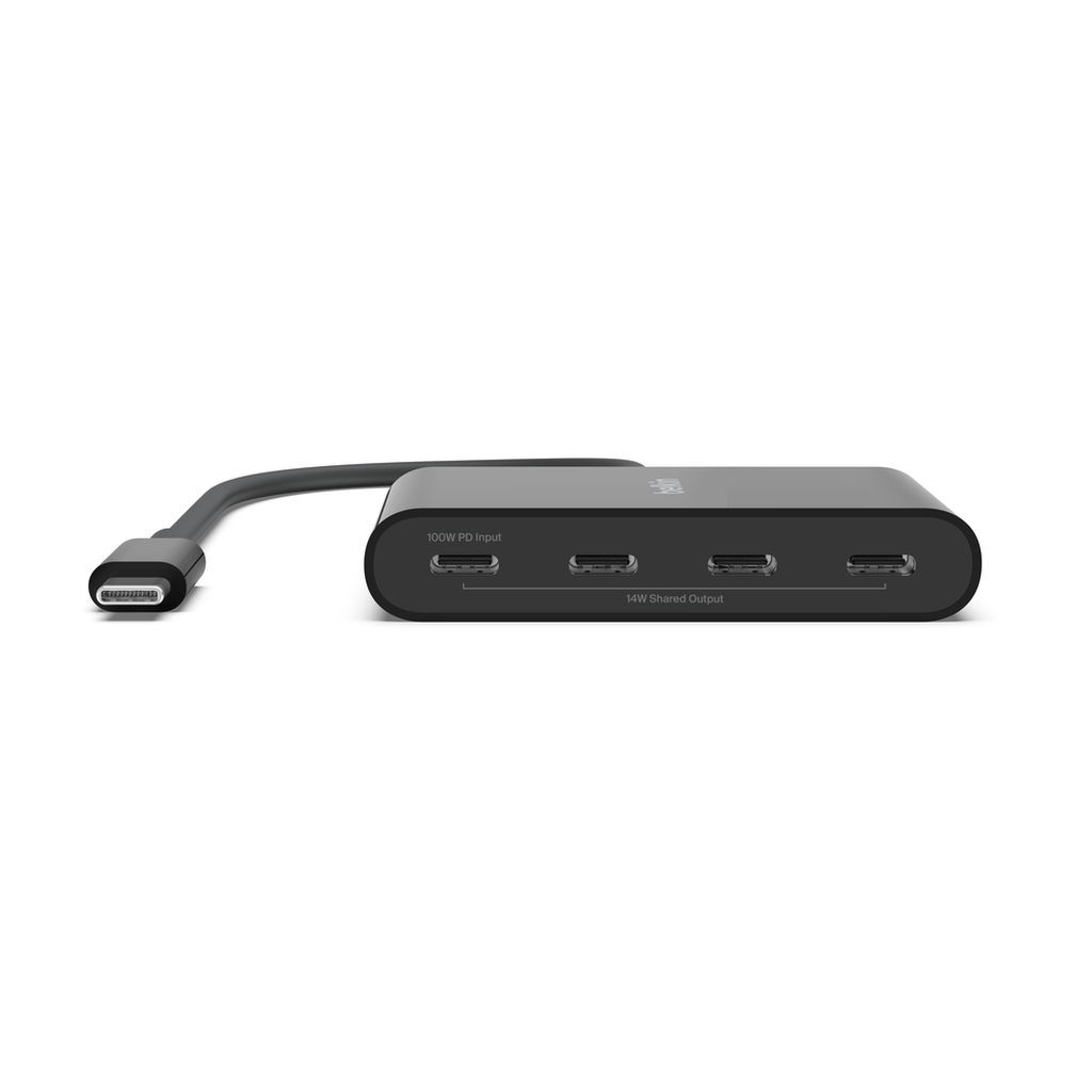 Belkin Connect USB-C to 4-Port USB-C Hub(AVC018BTBK) - 4
