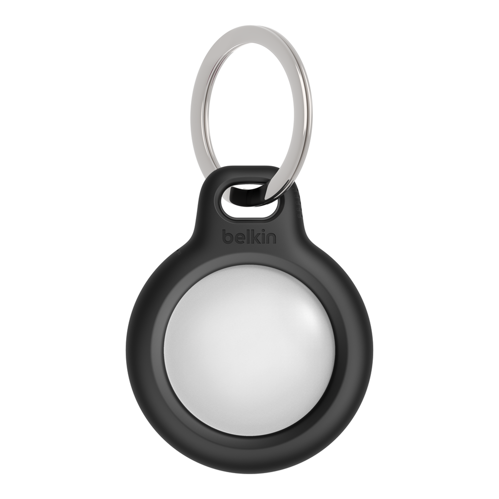 Belkin Secure Holder with Key Ring for AirTag - Black(F8W973BTBLK) - 1