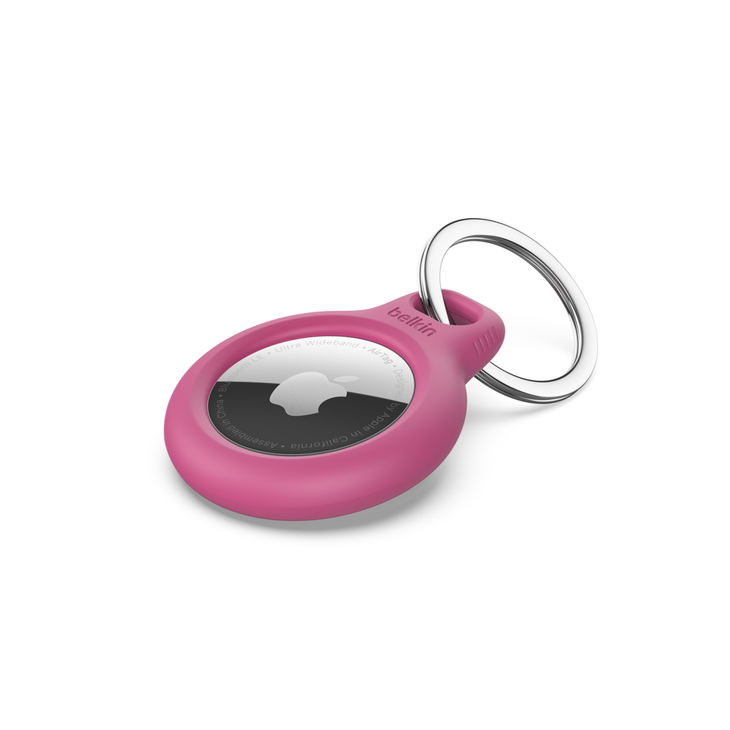 Belkin Secure Holder with Key Ring for AirTag - Pink(F8W973BTPNK) - 2