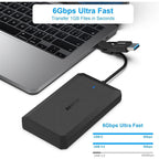BENFEI 2.5" SATA to USB Tool Free External Hard Drive Enclosure(ELEBEN346BK) - 7