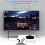 BENFEI 344GY-5M 5m Unidirectional 4K Active HDMI to DisplayPort Cable w/ USB Powered(ELEBEN344GY5M) - 4