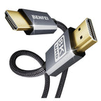 BENFEI 358GY-5M 5m 8K HDMI to HDMI Nylon Braided Cable(ELEBEN358GY5M) - 1