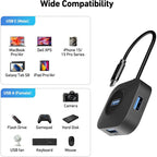 BENFEI 371BK 4-Port USB-C Hub(ELEBEN371BK) - 5