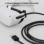 BENFEI 375BK-1M 1m USB 3.0 to Right Angled USB-C PVC Cable(ELEBEN375BK1M) - 3