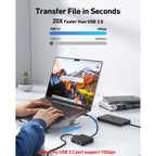 BENFEI 399BK 6-in-1 USB-C Hub w/ 100W PD(ELEBEN399BK) - 7