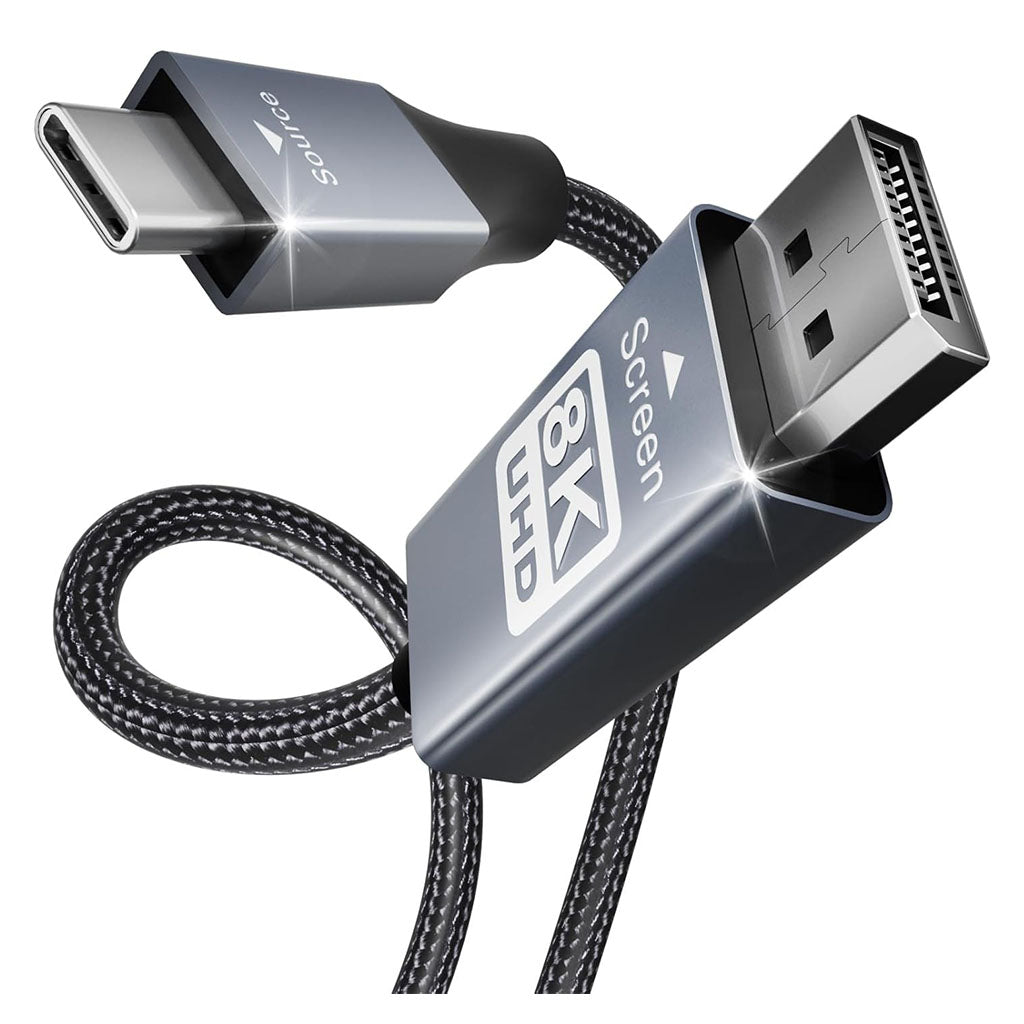 BENFEI 3m 8K 60Hz USB-C to DisplayPort Cable(ELEBEN207GY10F) - 1