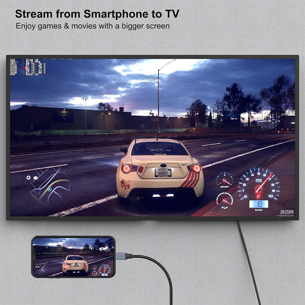 BENFEI 3m 8K 60Hz USB-C to DisplayPort Cable(ELEBEN207GY10F) - 4