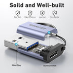 BENFEI 407GY USB Type-A to USB-C Adapter - 2 Pack(ELEBEN407GY2P) - 3