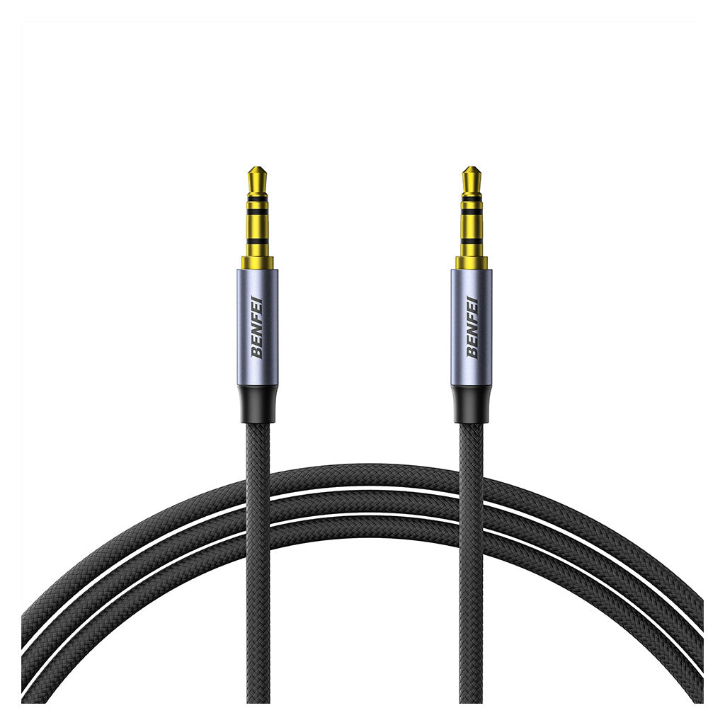 BENFEI 427GY 10m 3.5mm TRRS Male to Male Audio Cable(ELEBEN427GY10M) - 1
