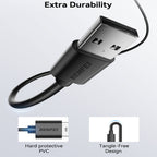 BENFEI 436BK-0.5M 0.5m USB 2.0 Male to Micro USB Data Cable(ELEBEN436BK0-5M) - 3