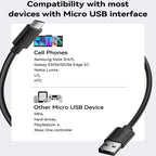 BENFEI 436BK-0.5M 0.5m USB 2.0 Male to Micro USB Data Cable(ELEBEN436BK0-5M) - 4