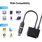 BENFEI USB 3.0 to SATA III Hard Drive Adapter(ELEBEN221BK) - 5