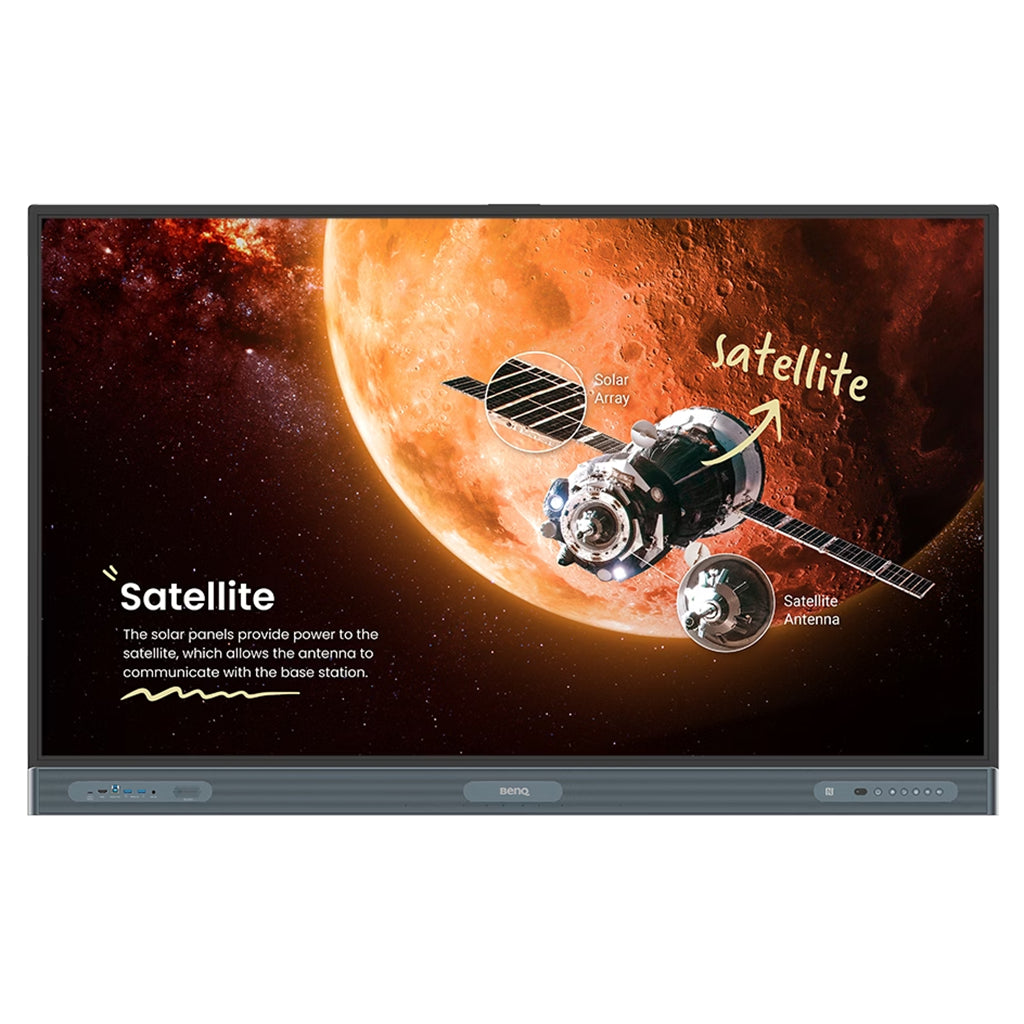 BenQ Board Pro RP04 75" 4K UHD Interactive Display Panel - Android(RP7504) - 1