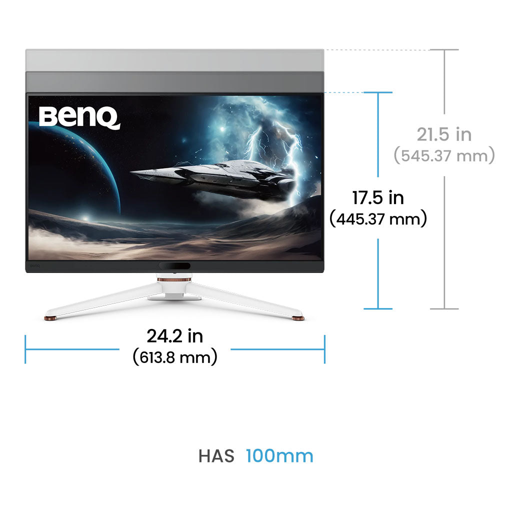 BenQ MOBIUZ EX271Q 27" 180Hz 2K QHD 1ms HDR10 FreeSync Premium IPS Gaming Monitor w/ USB-C(EX271Q) - 10