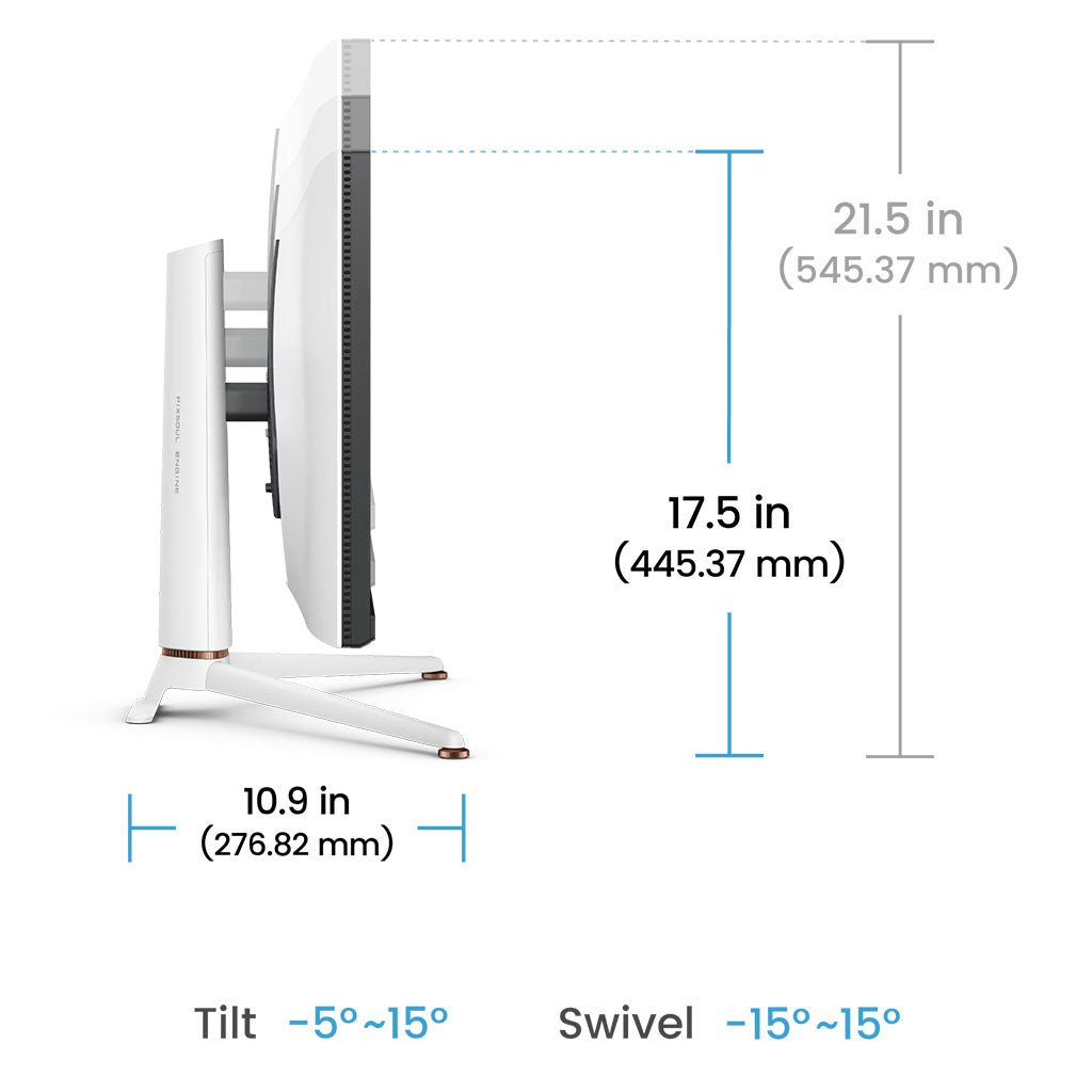 BenQ MOBIUZ EX271Q 27" 180Hz 2K QHD 1ms HDR10 FreeSync Premium IPS Gaming Monitor w/ USB-C(EX271Q) - 11