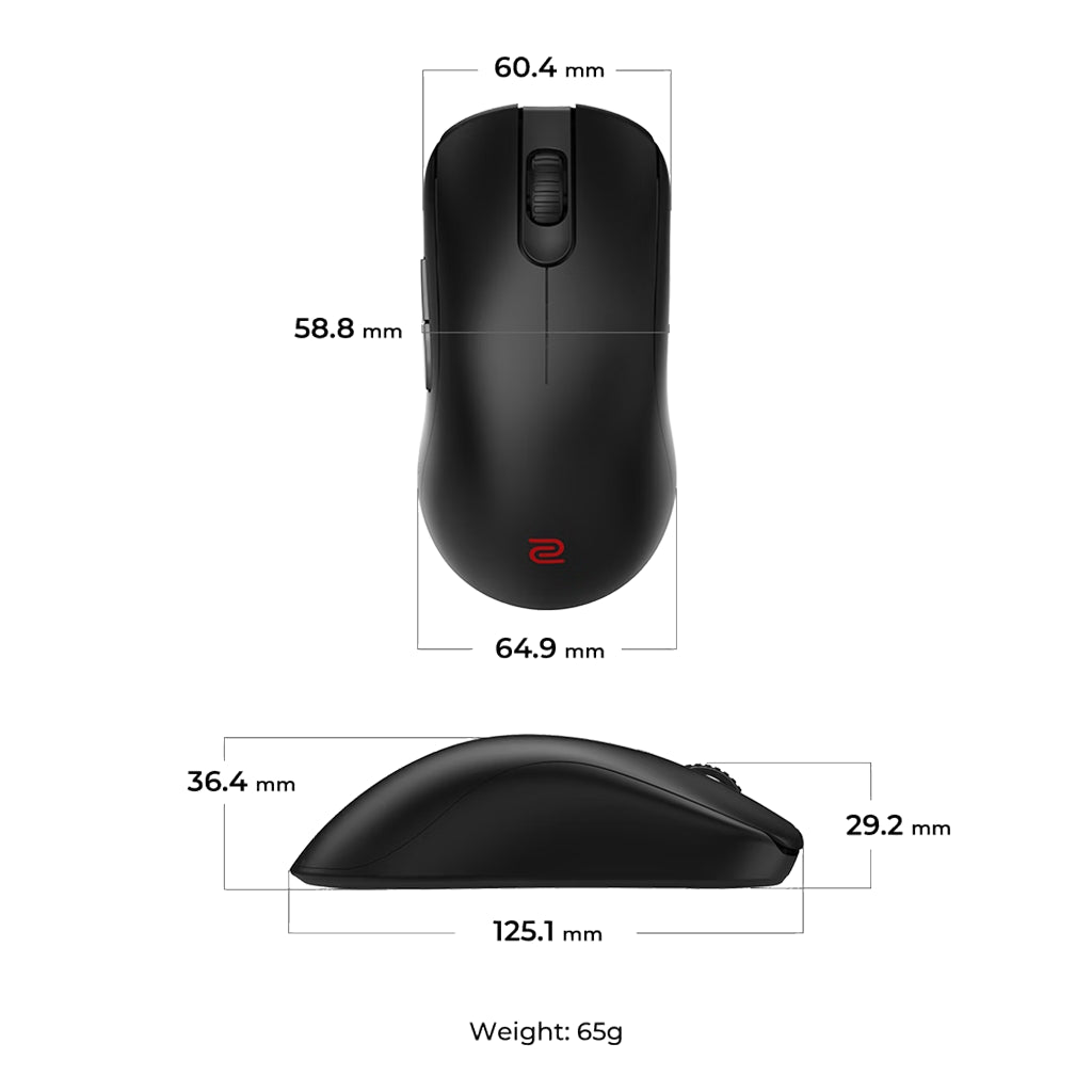 BenQ Zowie FK2-DW 4K Wireless Gaming Mouse(FK2-DW) - 7