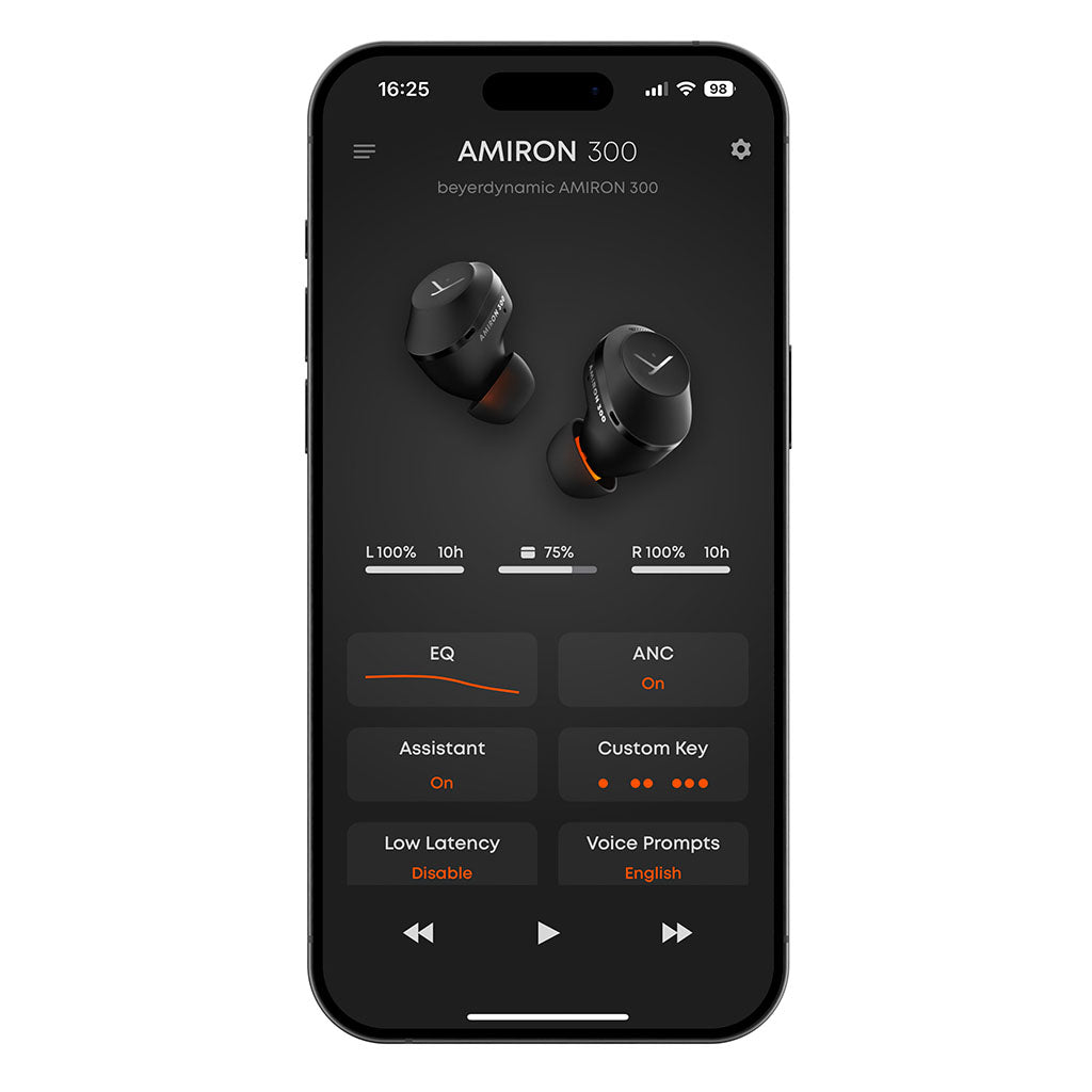 Beyerdynamic AMIRON 300 Earphones - Cream(BD1000935) - 12
