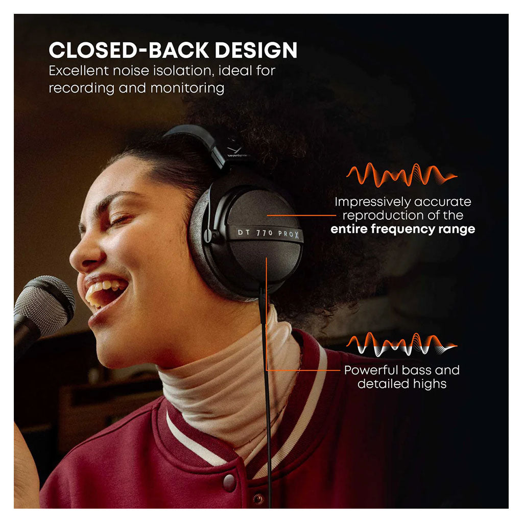 Beyerdynamic DT 770 PRO X Closed Back Studio Headphones - 48 Ohm(BD1000302) - 6