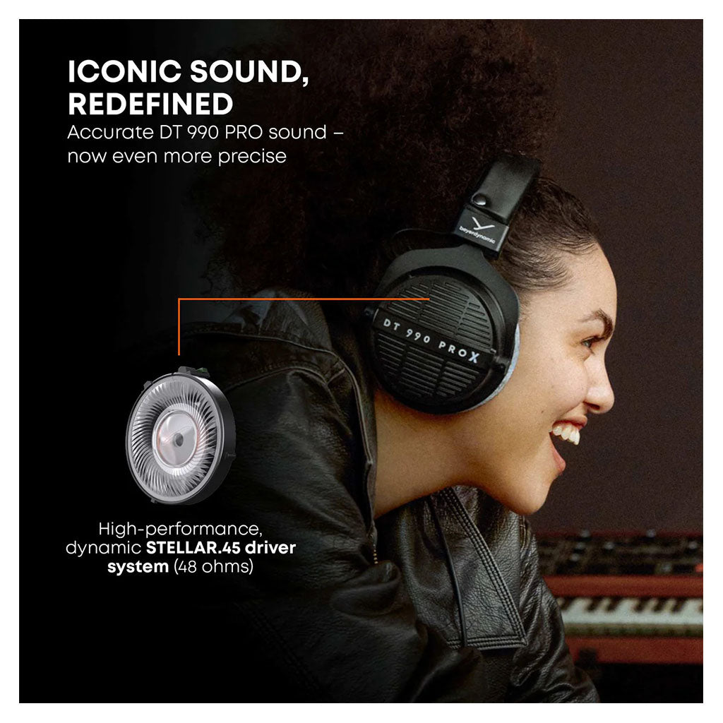 Beyerdynamic DT 990 PRO X Open Back Studio Headphones - 48 Ohm – Mwave