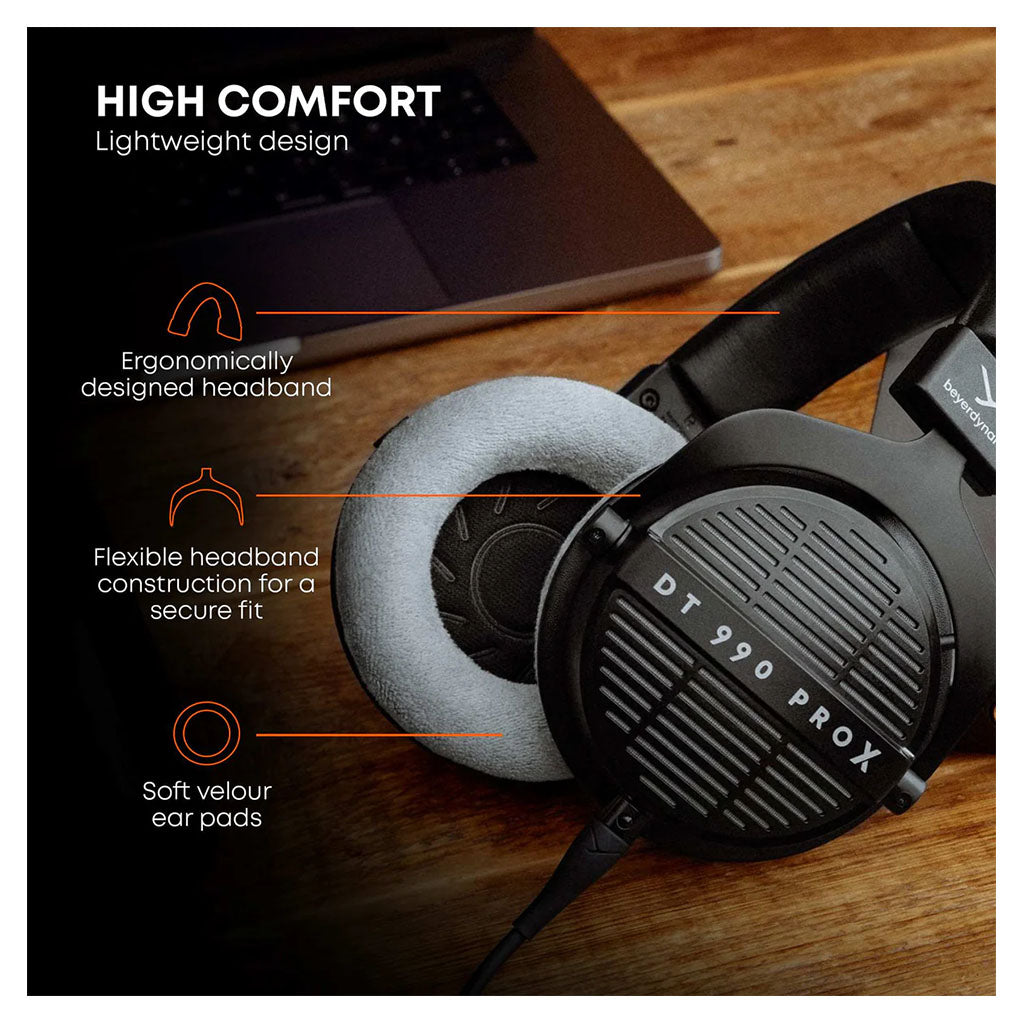 Beyerdynamic DT 990 PRO X Open Back Studio Headphones - 48 Ohm(BD1001629) - 6