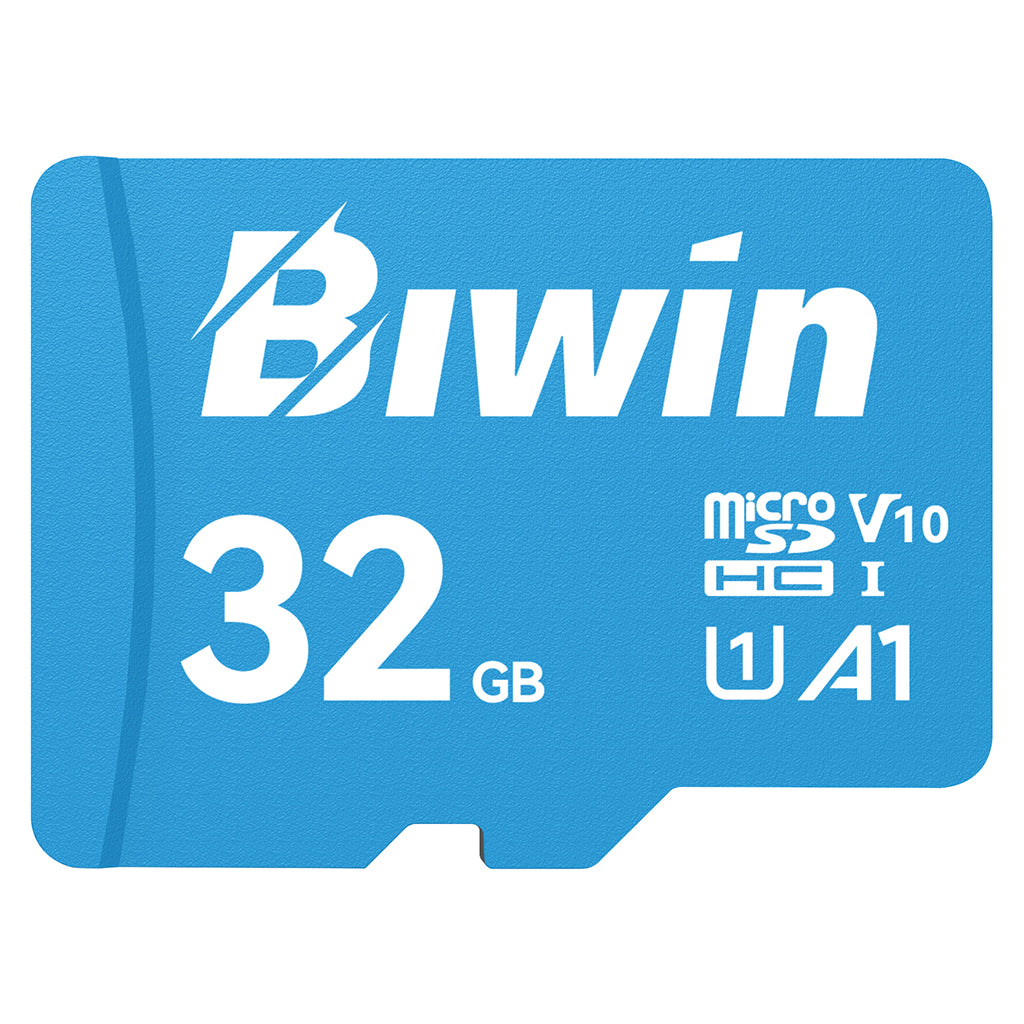 Biwin 32GB MS100 UHS-I A1 microSD Memory Card - 100MB/s(BMMS100064G-RGX) - 1