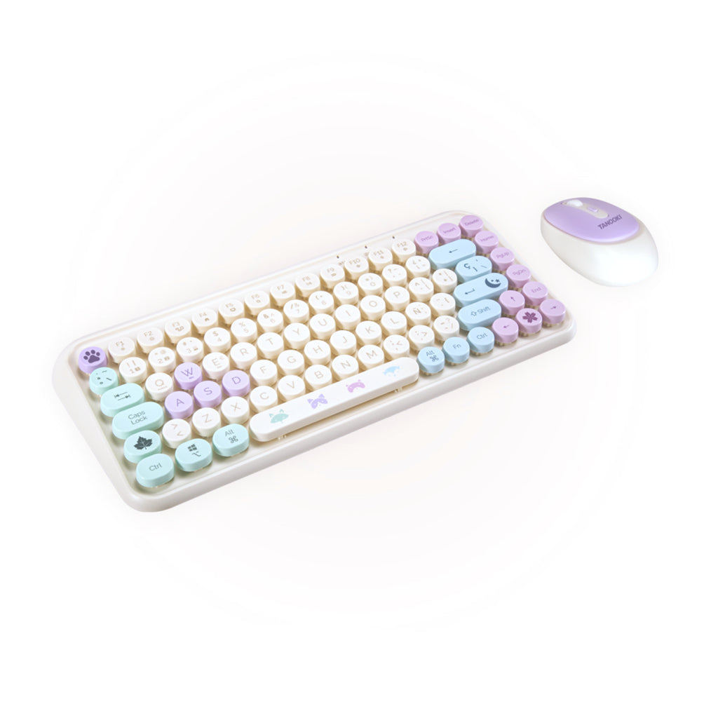 Blade Cozy Wireless Tanooki Keyboard & Mouse Combo(TNK4001) - 2