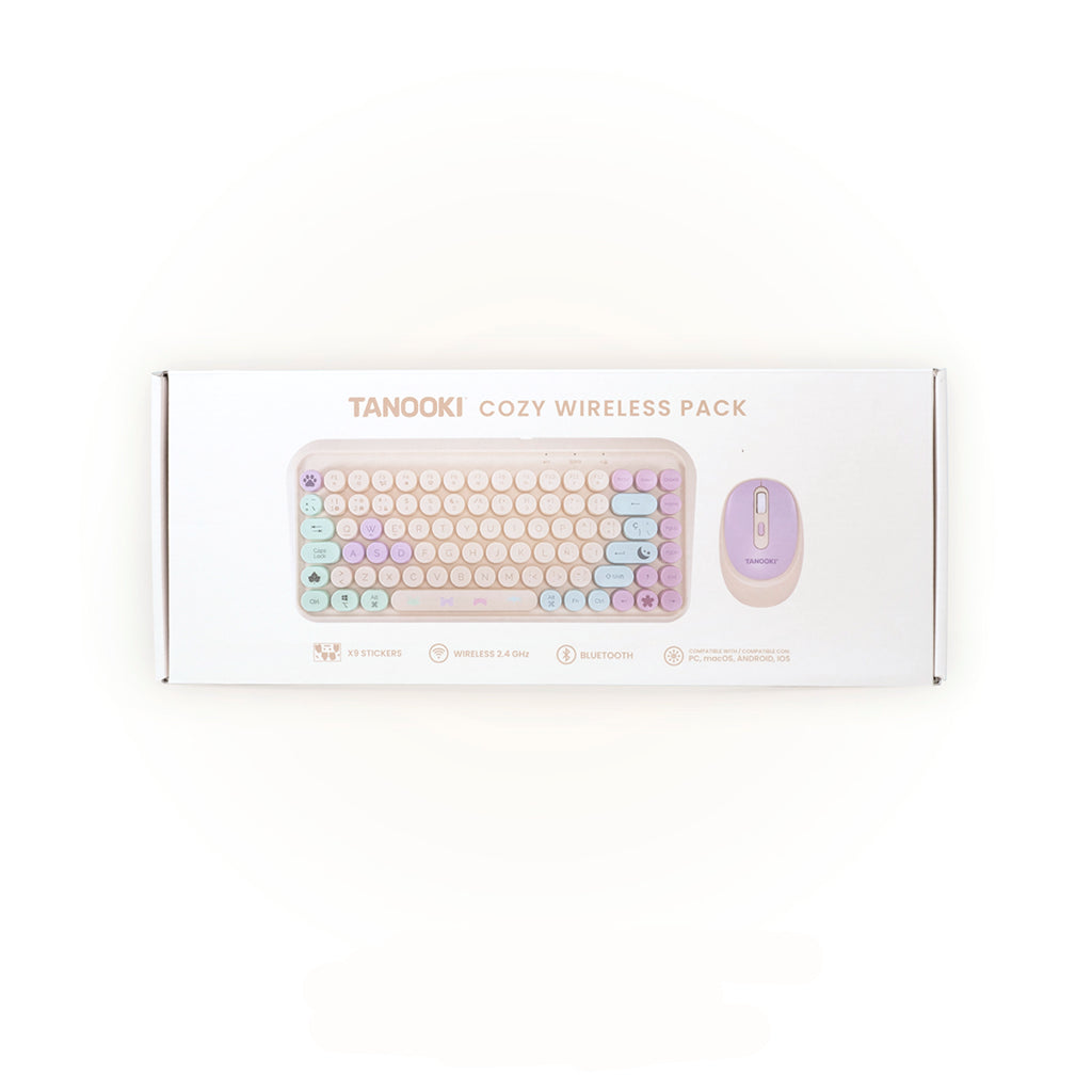 Blade Cozy Wireless Tanooki Keyboard & Mouse Combo(TNK4001) - 3