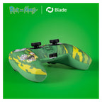 Blade Rick and Morty Hard Case + Grips + Sticker for PS5 Controller(RM0001) - 6