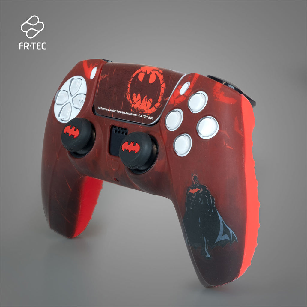 Blade Silicone + Grips + Batman sticker for PS5 Controller(BATPS5CK) - 3