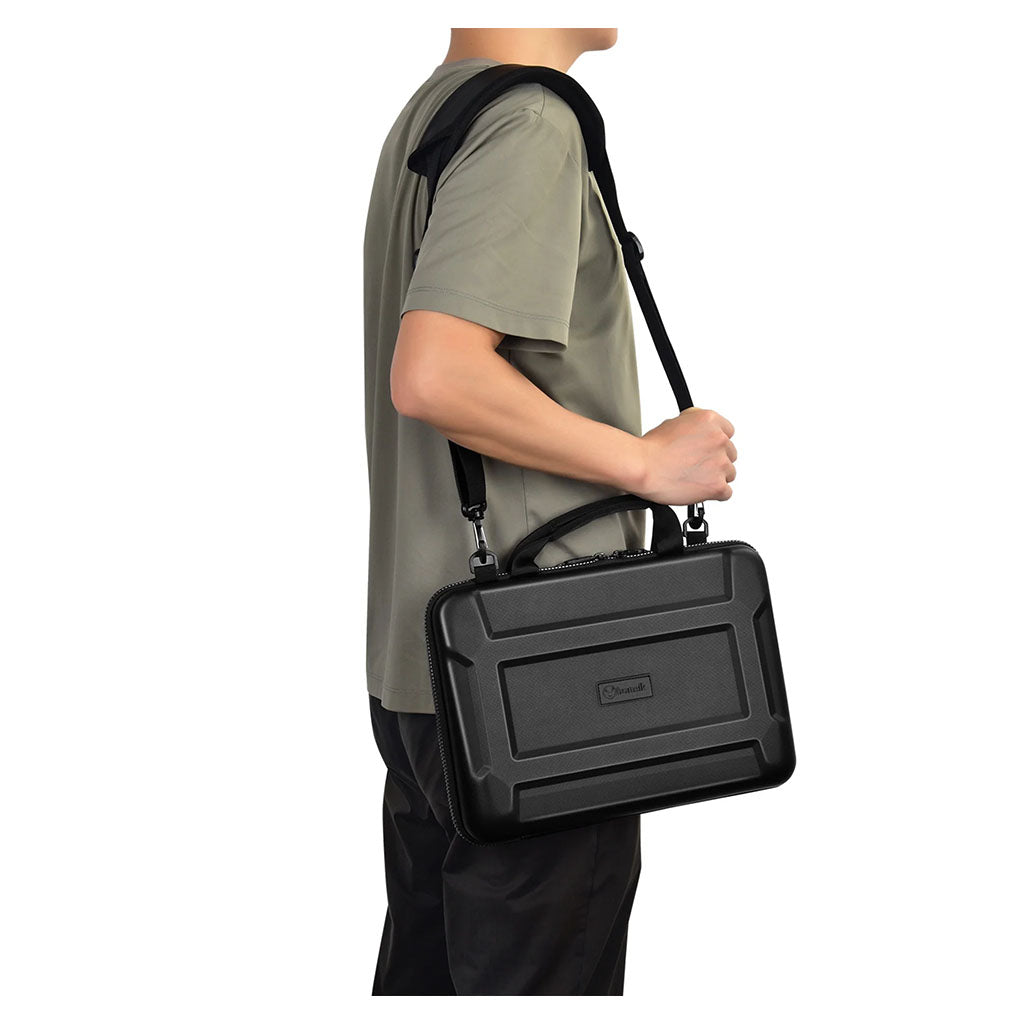 Bonelk 13"-14" Long-Life Laptop Attache Case - Black(ELK-90026-R) - 7