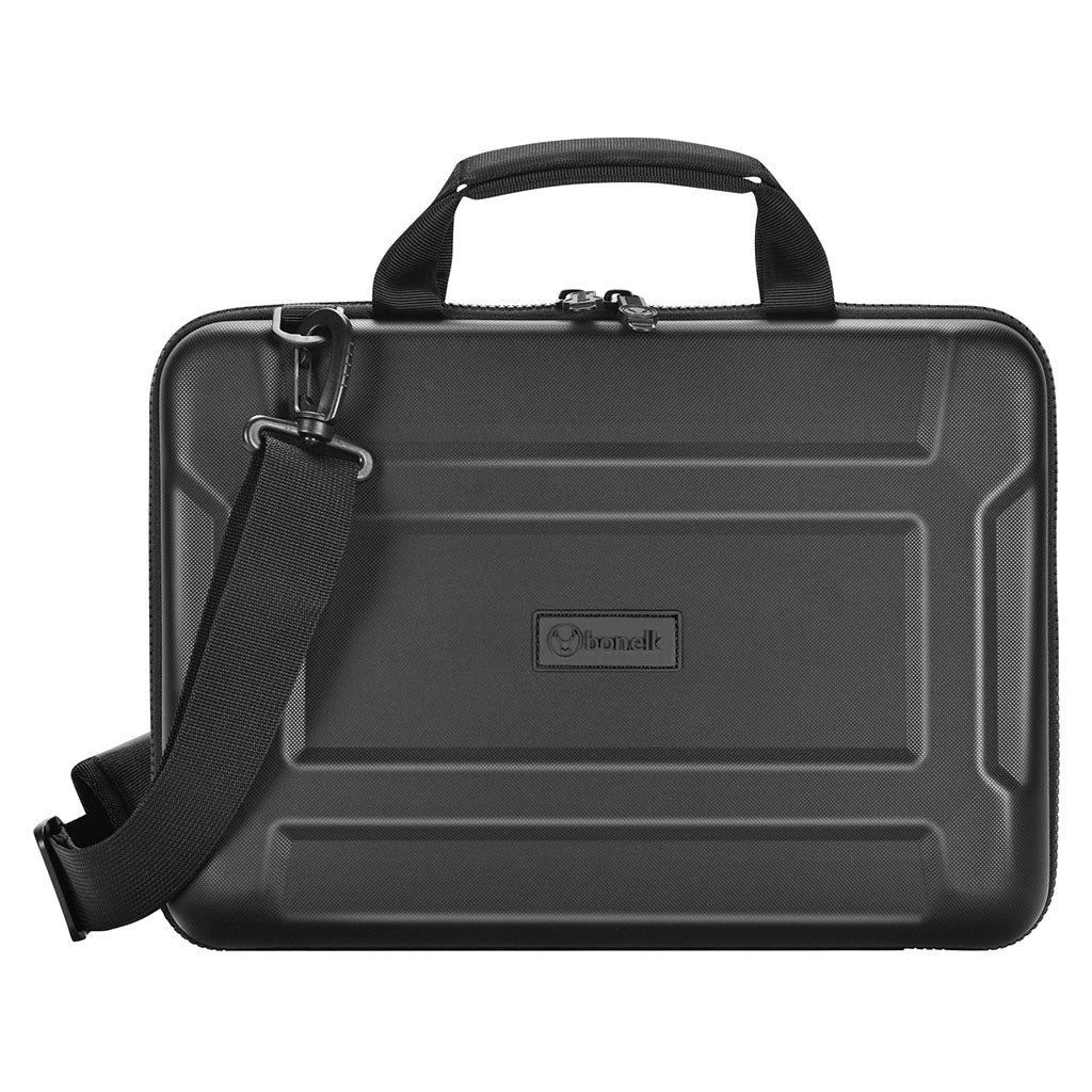 Bonelk 13"-14" Long-Life Laptop Attache Case - Black(ELK-90026-R) - 2