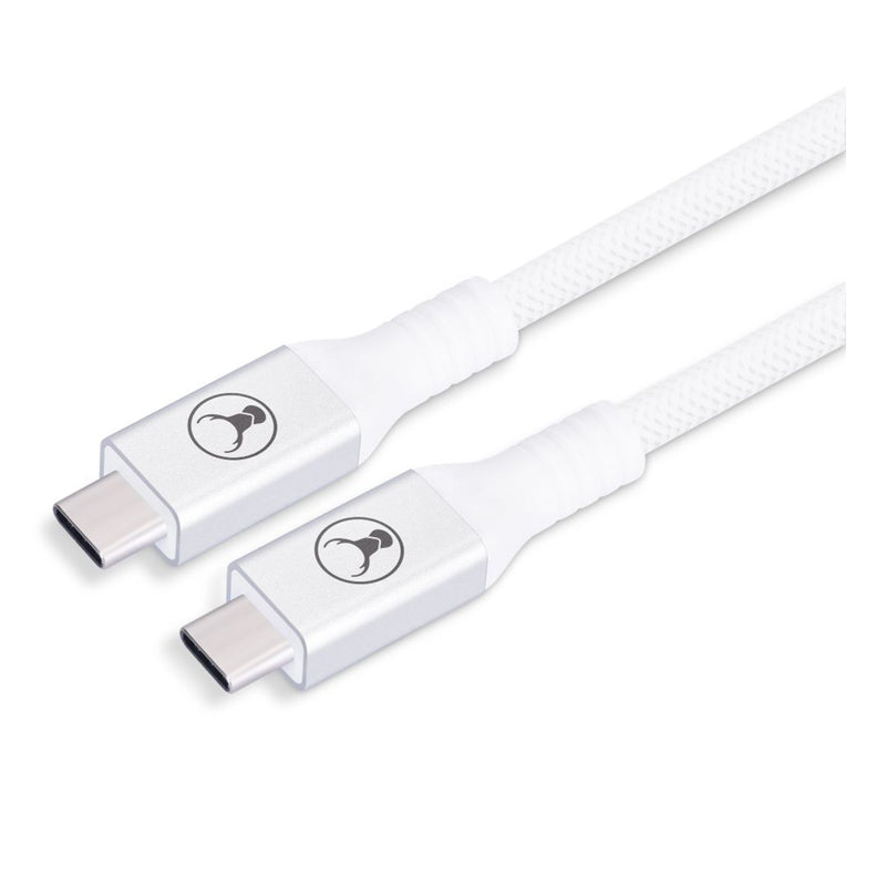 Bonelk 2.0m USB-C to USB-C Long-Life 10Gbps 140W PD Cable - White(ELK-05019-R) - 5