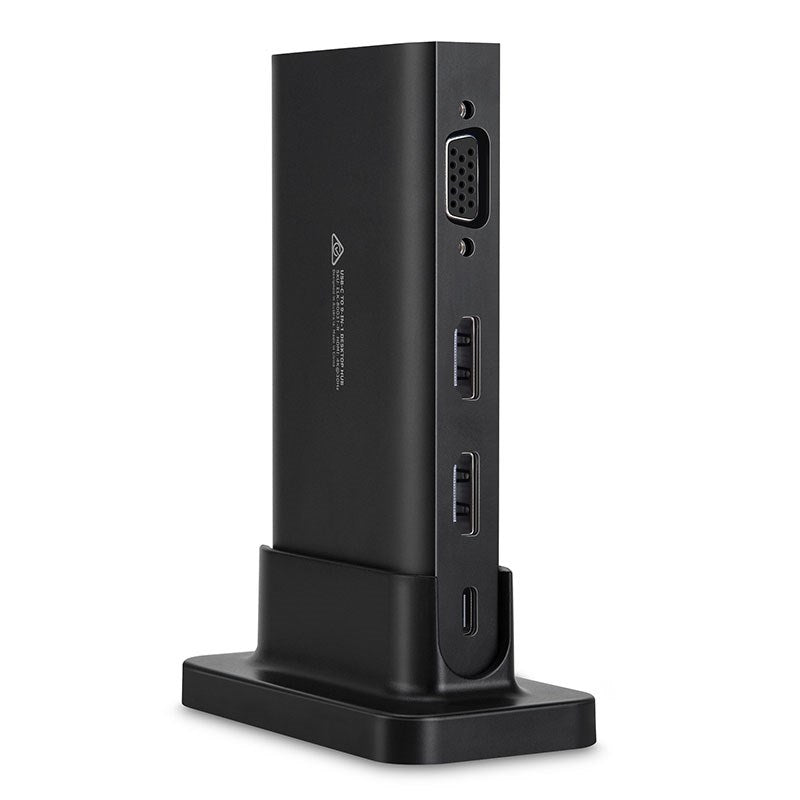Bonelk Long-Life 9 in 1 USB-C Multiport Desktop Hub - Black(ELK-80031-R) - 2