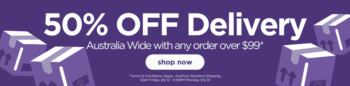 boxing day  aus wide 50 off delivery