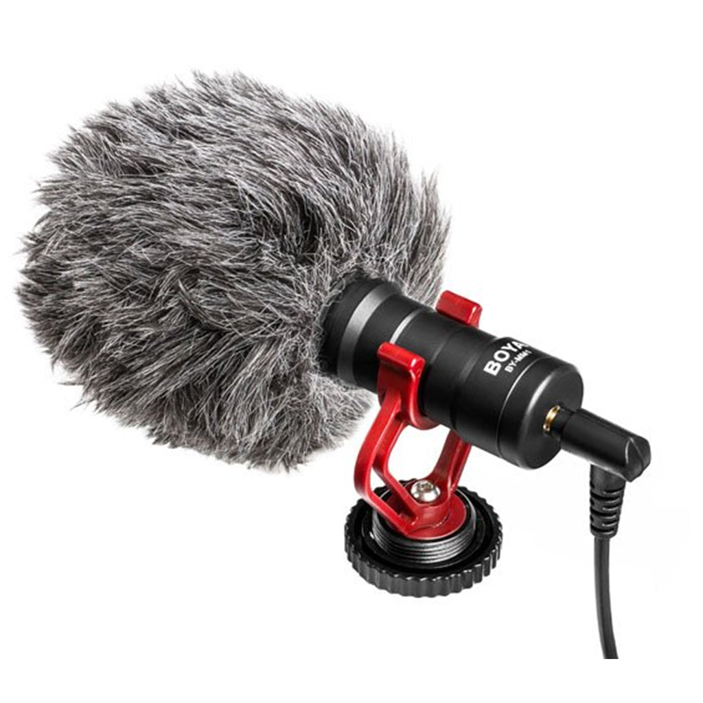 Boya BY-MM1 Cardioid Shotgun Lavalier Microphone For Camera Smartphone(BY-MM1) - 1