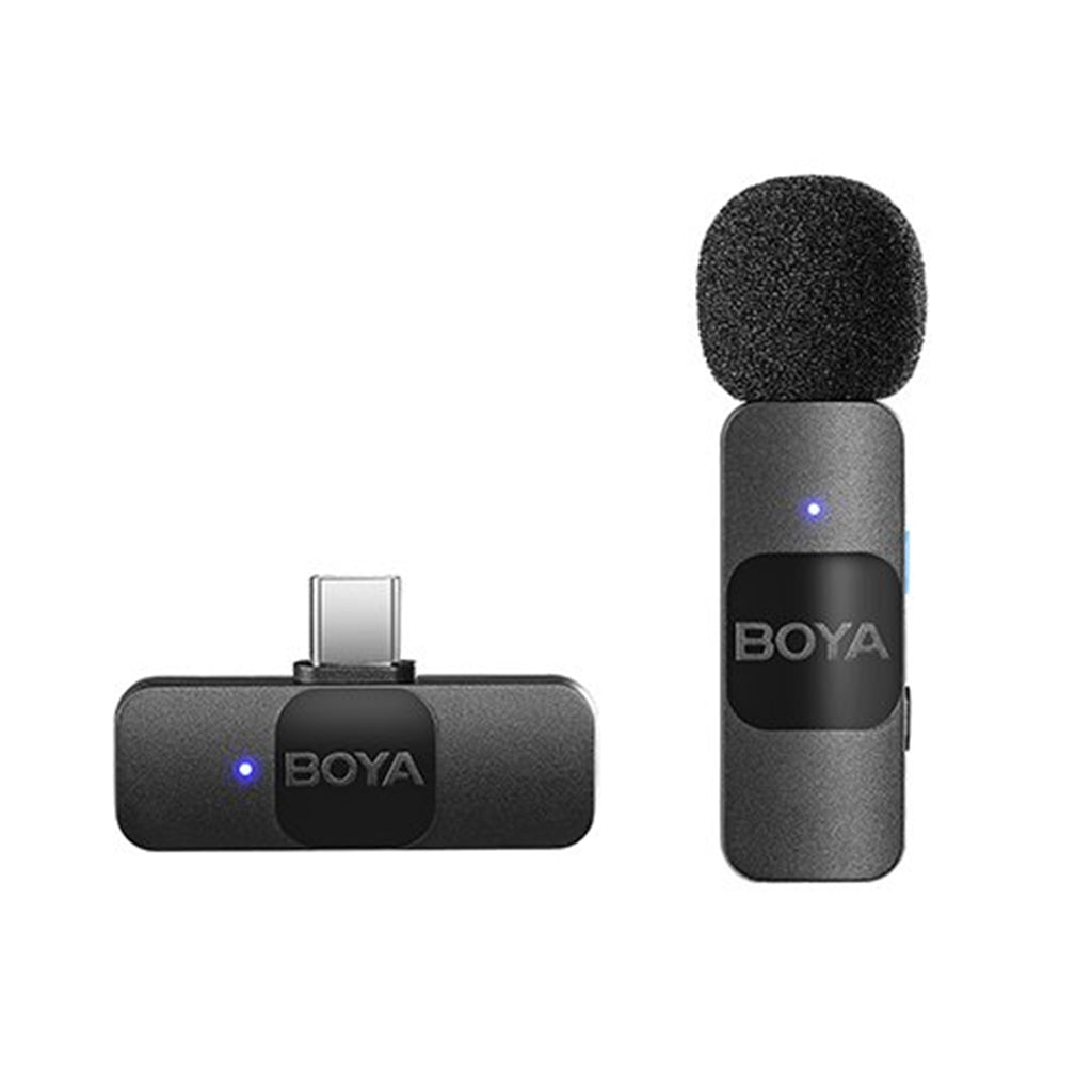 Boya BY-V10 Wireless Lavalier Microphone For Android USB-C Smartphone(BY-V10) - 1