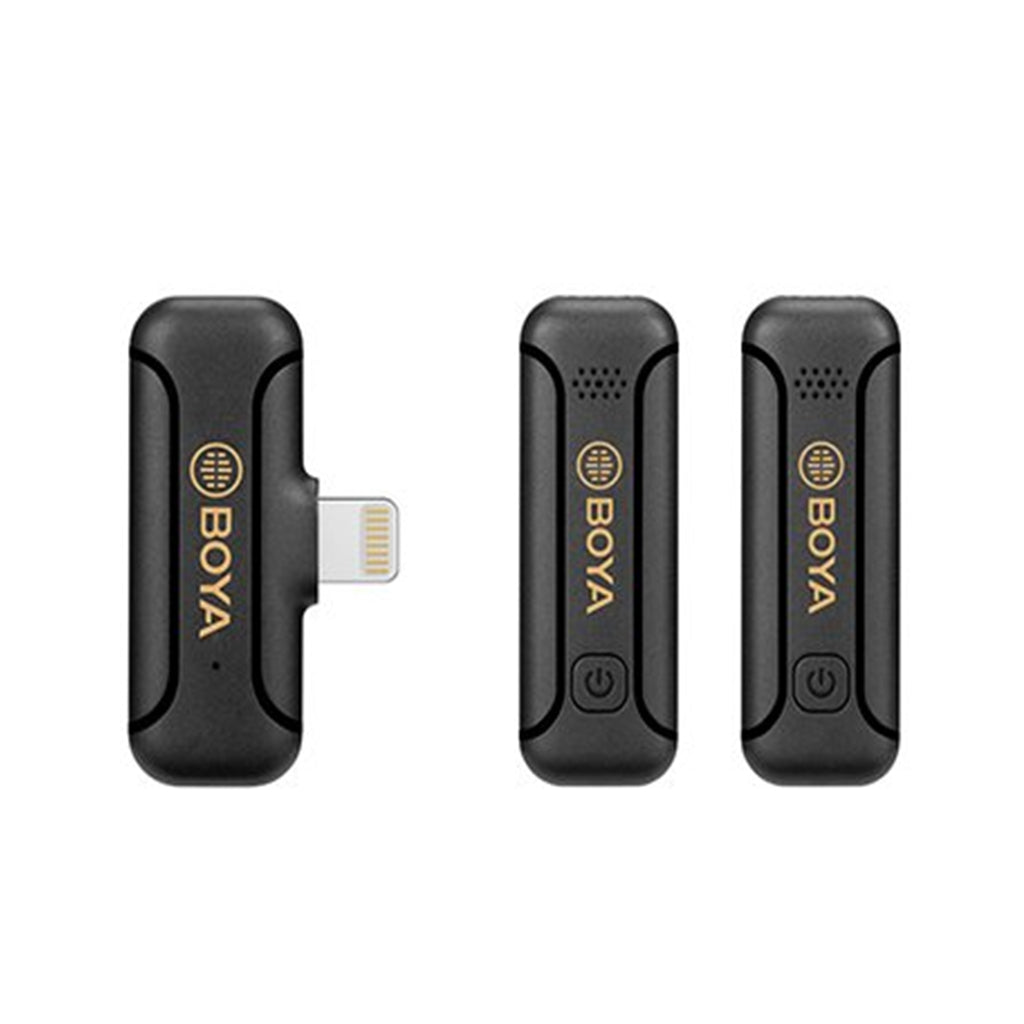 Boya BY-WM3T2-D2 Mini 2.4GHz Wireless Microphone for iOS(BY-WM3T2-D2) - 1
