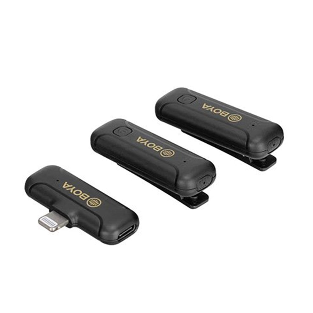Boya BY-WM3T2-D2 Mini 2.4GHz Wireless Microphone for iOS(BY-WM3T2-D2) - 2