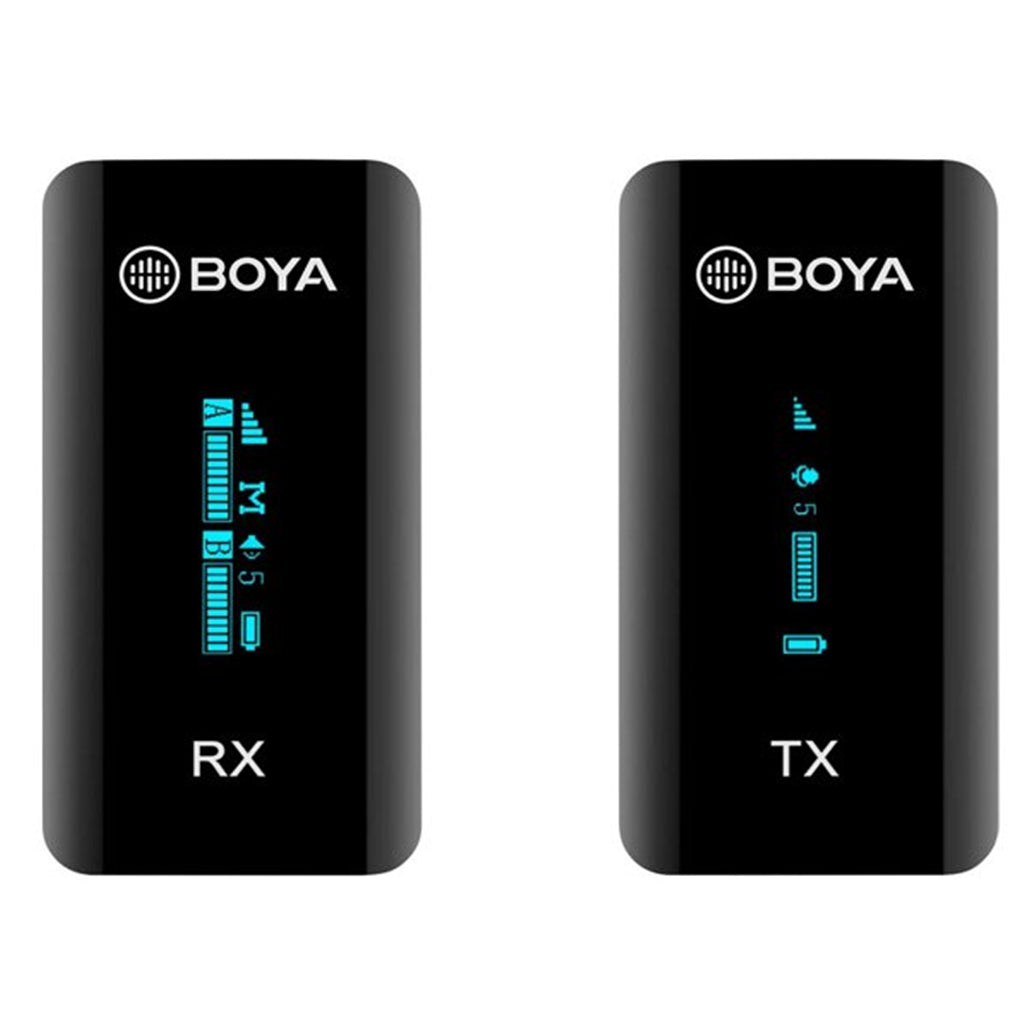 Boya BY-XM6-S1 Ultra Compact 2.4GHz Dual-Channel Wireless Microphone(BY-XM6-S1) - 2