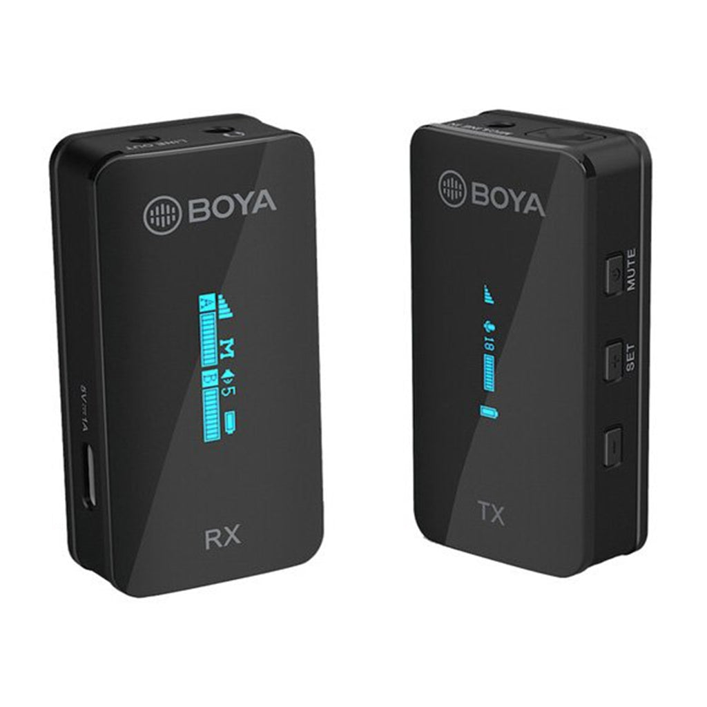Boya BY-XM6-S1 Ultra Compact 2.4GHz Dual-Channel Wireless Microphone(BY-XM6-S1) - 1