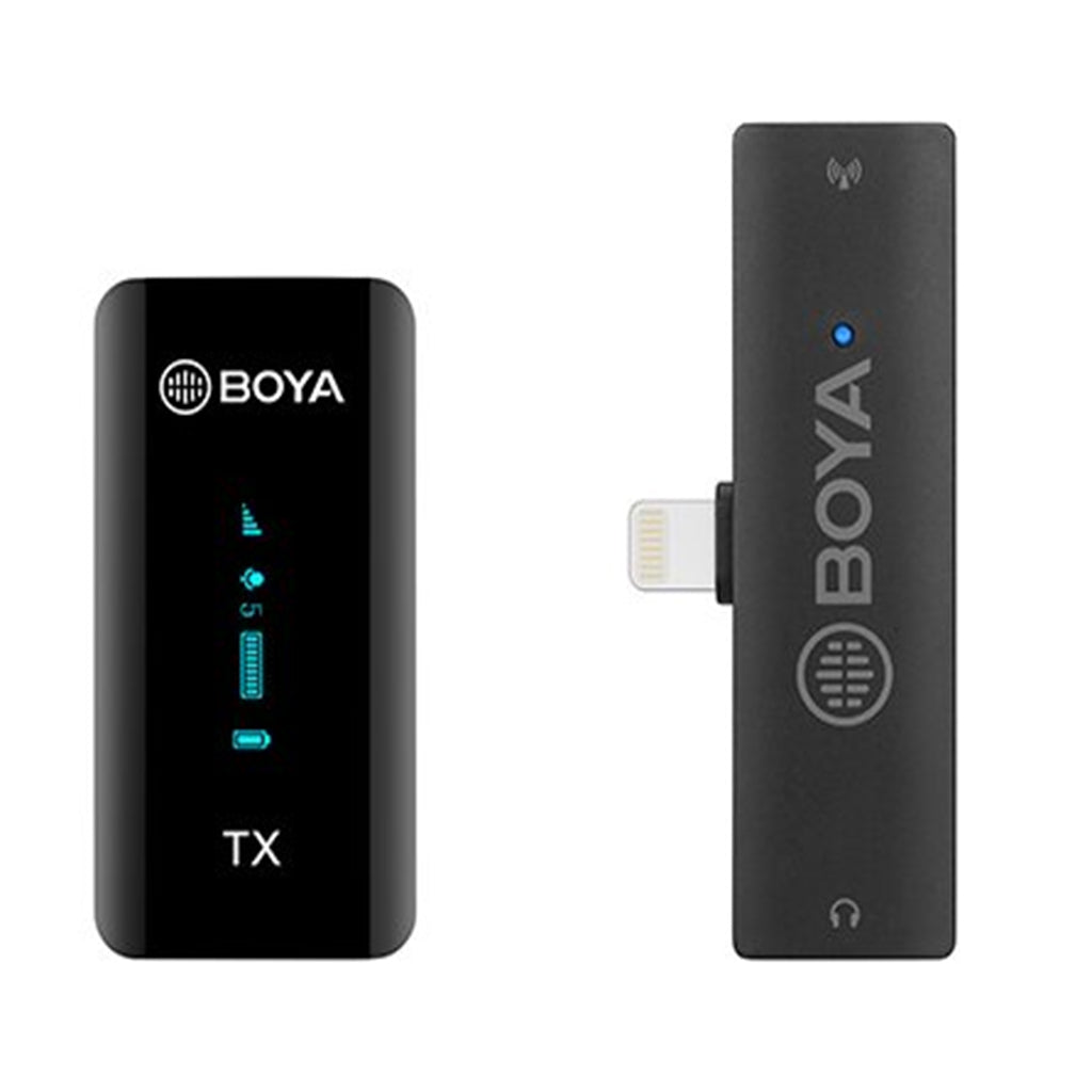 Boya BY-XM6-S3 Wireless Lavalier Microphone for iPhone/iPad(BY-XM6-S3) - 2