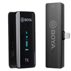 Boya BY-XM6-S3 Wireless Lavalier Microphone for iPhone/iPad(BY-XM6-S3) - 1