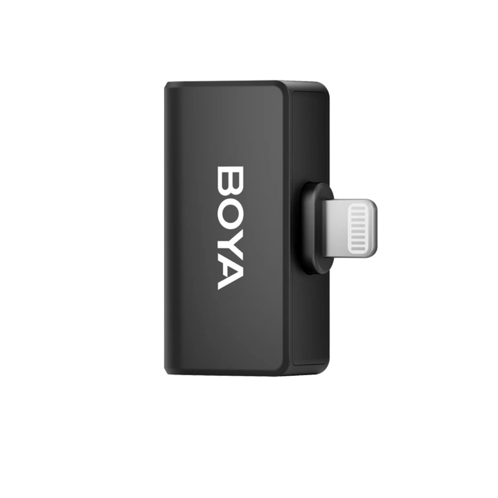 Boya Omic-D Wireless Lavalier Microphone for iPhone iPad(OMIC-D-BLK) - 4