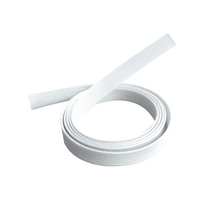 Brateck Braided Cable Sock (20mm/0.79" Width) - White(CS-20-W) - 1