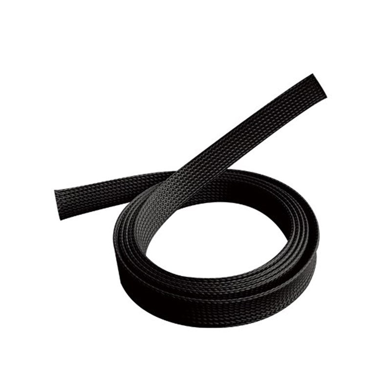 Brateck Braided Cable Sock (40mm/1.6" Width) - Black(CS-40-B) - 1