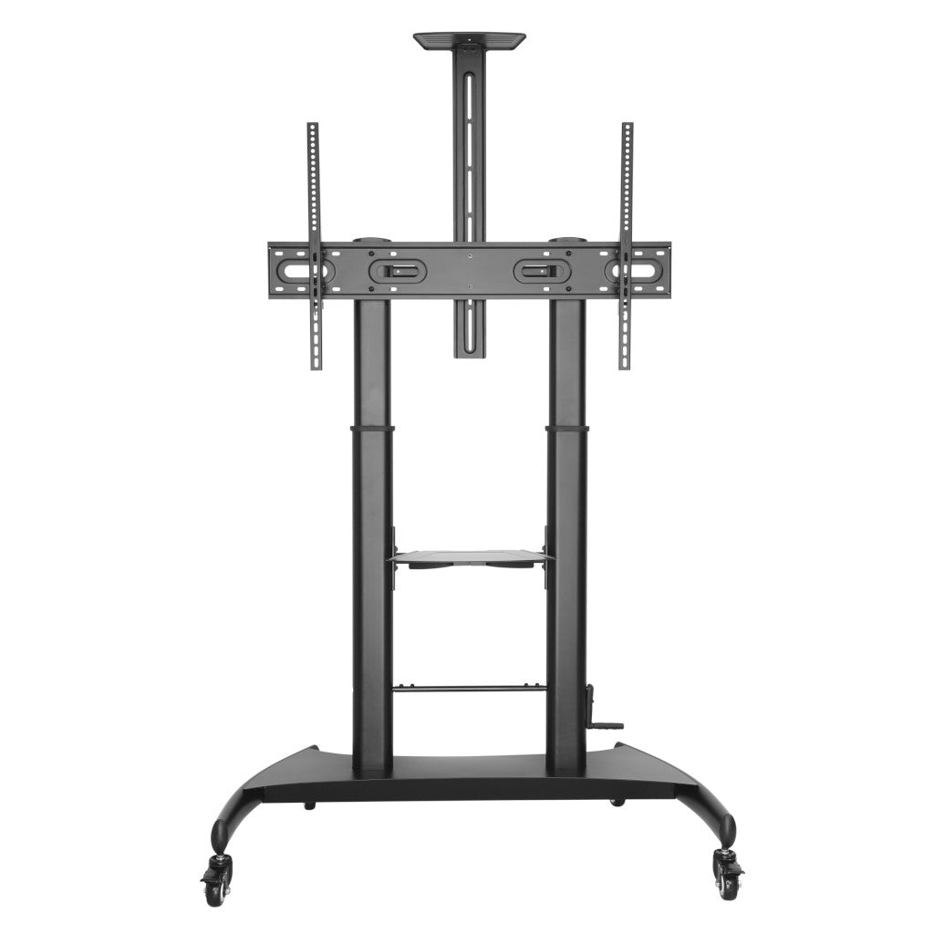 Brateck Heavy-Duty Height-Adjustable TV Trolley Cart - Supports 60"-100"  (MAX 100KG)(TTL06H-610TW) - 7
