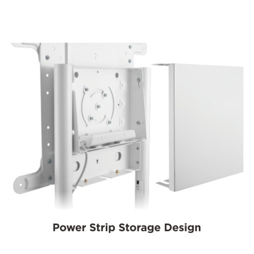 Brateck Rotating Mobile Stand for Interactive Display(TTV11-46TW-WH) - 3