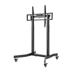 Brateck Standard Motorized TV Cart (55"-100" MAX 120KG) - Matte Black(TTL14-68FW-BLK) - 2