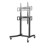 Brateck Standard Motorized TV Cart (55"-100" MAX 120KG) - Matte Black(TTL14-68FW-BLK) - 4