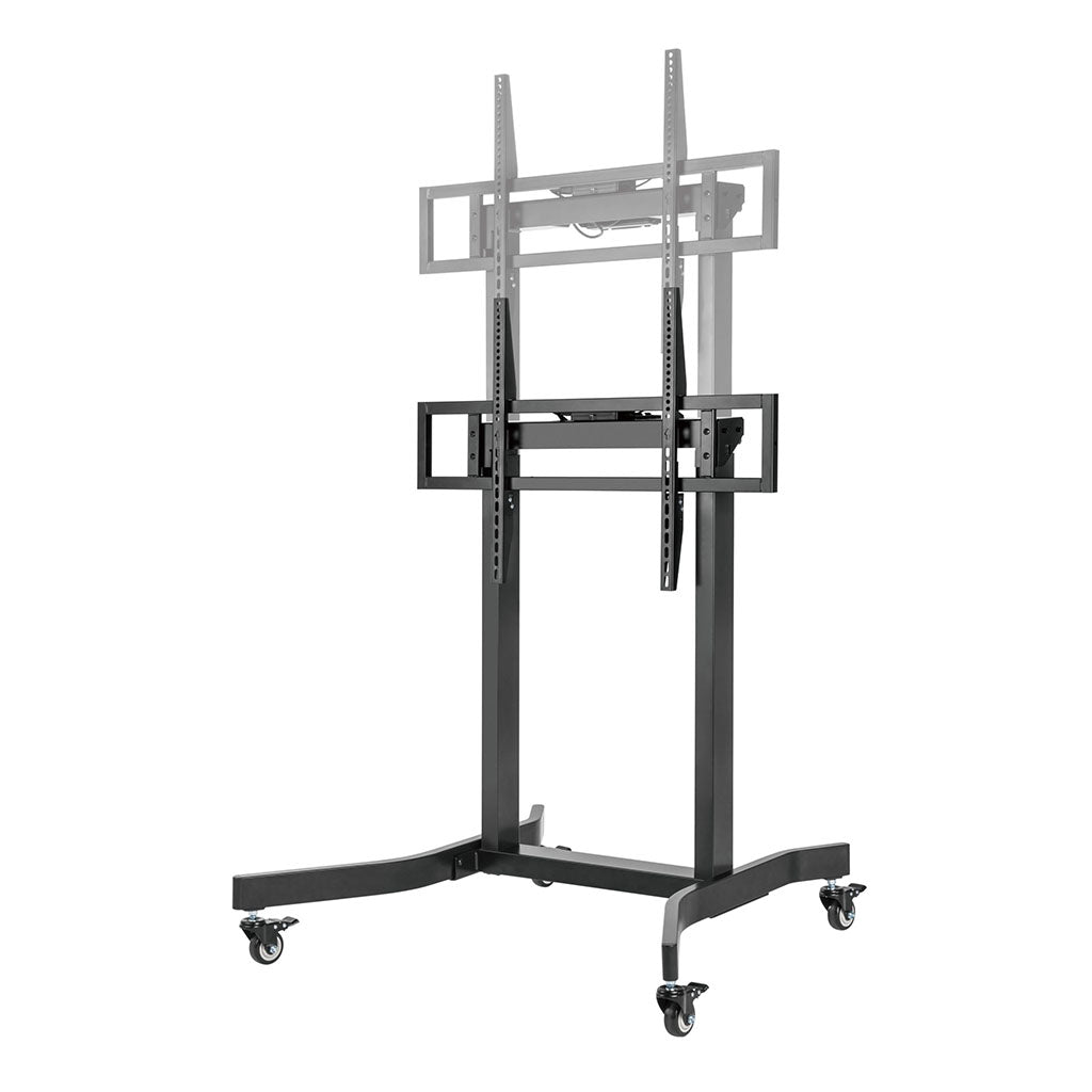 Brateck Standard Motorized TV Cart (55"-100" MAX 120KG) - Matte Black(TTL14-68FW-BLK) - 4